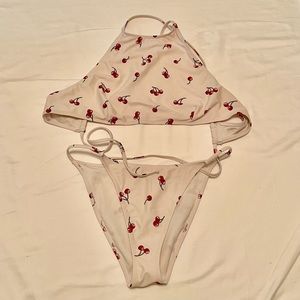 Cherry 2-piece bikini swimsuit🍒❤️